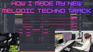 DJ GABI - HOLD ME CLOSER | How I Made My New Melodic Techno track 💿🔥