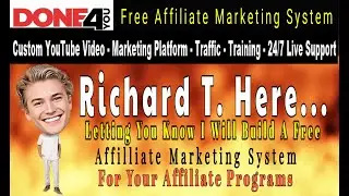 ⭐Done For You Affiliate Marketing System RT |✅Top Paying Affiliate Programs | CBD Affiliate Programs