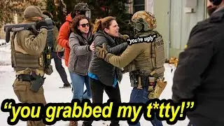 Anti-ICE Karens Getting Arrested in the Funniest Ways! #10
