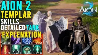 AION 2 Templar (Tank) Skills and Gameplay Detailed Review | By Veteran Chanter Player | Korea