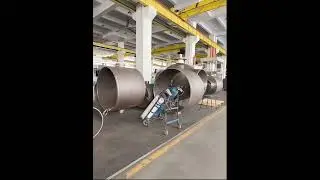 JUDU Fully Welded Ball Valve workshop site.