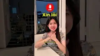 Как извиниться на вьетнамском языке #learnvietnamese