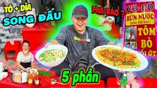 Dĩa M&Igrave; TRỘN MUỐI ỚT 5 Phần Si&ecirc;u Cay Song Đấu C&ugrave;ng T&ocirc; B&Uacute;N NƯỚC C&Ocirc; C&Oacute; Đ&atilde; L&agrave;m Kh&oacute; V&otilde; Sư Lộc Thế N&agrave;o?