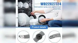 Review: WD22X27724 WD22X33499 Dishwasher Lower Spray Arm Compatible with GE Dishwasher Replace...