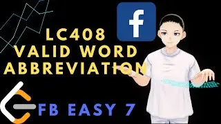 Leetcode 408 - Valid Word Abbreviation (JAVA Solution Explained!)