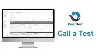 PractiTest Call a Test Tutorial