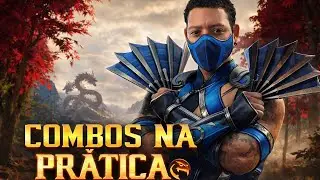 A PRINCESA VS O EXTERMINADOR! Kitana destruindo o T-1000 no MK1 🪭🤖