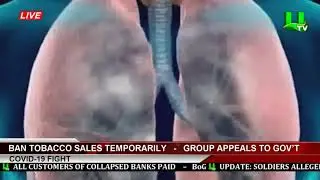 Ban Tobacco Sales Temporarily   -   Group Appeals To Gov&rsquo;t