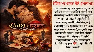 🔥रंजिश ए इश्क 💔 भाग 6I Bold & dark romantic I Bed Time Story I Emotional love Story #pocketfm