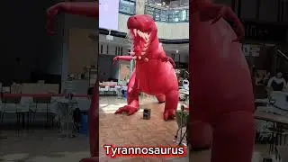 Dinosaur shooting game event production / Tyrannosaurus Inflatable / 恐竜シューティング ティラノサウルス #Dinosaur