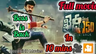 Khaidi No.150 Telugu Full Length movie HD (4k) | Megastar Chiranjeevi, Kajal | Telugu movie