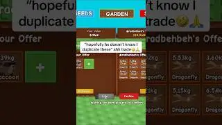 I TRADED MY RAINBOW RACCOON FOR THESE DIVINE PETS👀 #growagarden #gag #roblox