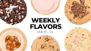 Rocky Road, Funfetti, Caramel Popcorn & More! | Crumbl Weekly Flavors Jan 17 &ndash; 22