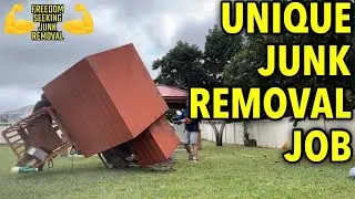 BTS Of A Junk Hauler In Port Saint Lucie, Florida 