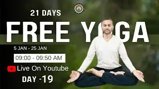 Live 21 Days Yoga Class #weightloss #yoga #radhikayogdarshan