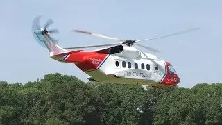 17.  Pöting Turbinenmeeting 2018 - beautiful Sikorsky S-92 from Christian Gans