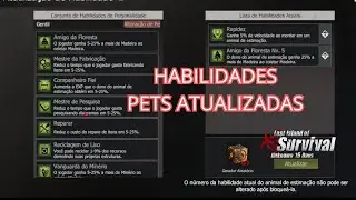 TUDO SOBRE HABILIDADES DE PETS MAIS APELONAS DO JOGO - LAST ISLAND OF SURVIVAL