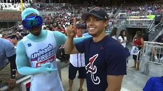 MIA@ATL: 'The Freeze' falls short to a Braves fan