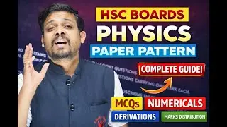Physics HSC Board Exam Paper Pattern 2026 | Blueprint, Marks Distribution & Strategy