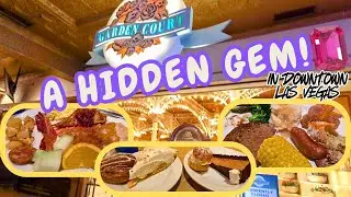Бранч-буфет в саду &laquo;Garden Court&raquo; на станции Main Street