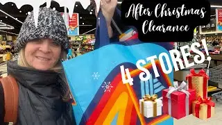 After Christmas Clearance has begun! What to look for! 4 stores! 