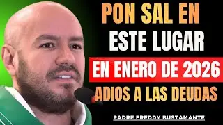 Place salt in 5 places in your house and activate prosperity for 2026 | Father Freddy Bustamante