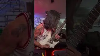 All shall perish warm up #dallasmusic #guitar #metalsong #allshallperish