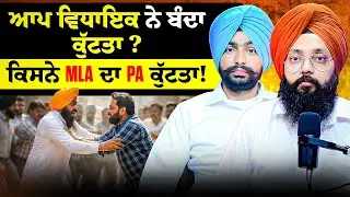 ਆਪ ਵਿਧਾਇਕ ਨੇ ਬੰਦਾ ਕੁੱਟਤਾ? | ਕਿਸਨੇ MLA ਦਾ PA ਕੁੱਟਤਾ!