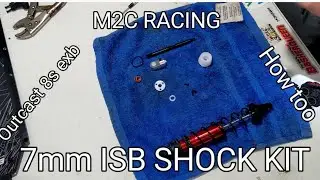 M2C RACING ISB 7MM SHOCK  KIT OUTCAST 8S EXB JUST BEAUTIFUL