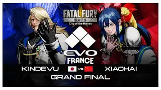 Fatal Fury: CotW 🇯🇵 KINDEVU против XIAOHAI 🇨🇳 Гранд-финал | Evo France 2025 #EvoFrance #FFCotW #S...