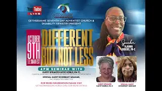 Disability Ministries Day |  Tajuana Lordeus |  Gethsemane SDA Church Raleigh