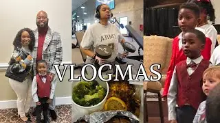 Christmas Program | Back in the Gym | Healthy Eating  | VLOGMAS