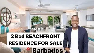 Beachfront Property in Barbados for sale: 3 Bed FURNISHED Condo at Saint Peters Bay #visitbarbados