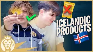 TRYING (AND SMELLING) ICELANDIC PRODUCTS!!!! | MAD LIONS WORLDS 2021