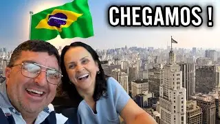CHEGAMOS NO BRASIL, primeira vez de EXECUTIVA ✈️🇧🇷