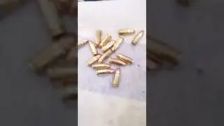 How to clean dirty bullets #shorts