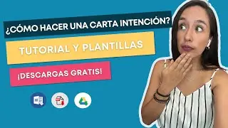 📝CARTA DE INTENCIÓN - 👉 [Plantillas Gratis] Word, PDF 2023