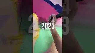 2023 projects - best of clips #painting #art #muralart #chalkartist