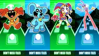 DogDay Vs Bubba Bubba Elephant Pomni Vs Jax  | Tiles Hop Bemax Mix