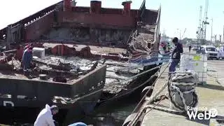 Rischi per la navigazione nel Canale Piomboni: la Berkan B continua a sprofondare
