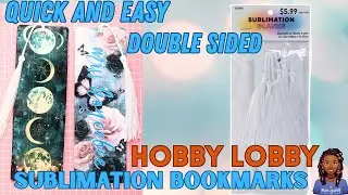 How to Sublimate both sides of a double-sided bookmark at the same time