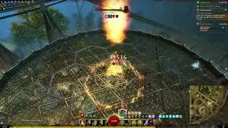 Guild Wars 2 - Elementalist Tempest Tank VS Turai Ossa, Festival of the Four Winds, Queen's Gauntlet