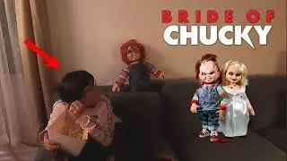 Chucky Doll PRANK REACTION! | Bride of Chucky Doll
