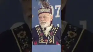 PM Of India//Speech Khasi n Garo Language //NEC Shillong