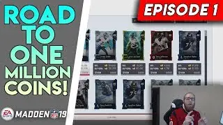 How to Turn 50K to 1 Million Coins! Auction House Domination! Madden 19 Ultimate Team Ep. 1