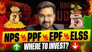 NPS vs PPF vs EPF vs ELSS: Which is the TOP TAX SAVING Investment Option | Vivek Garg