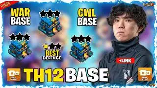 TOP 10! BEST Town Hall 12 (TH12) Base Layout + Copy Link 2025 | NEW TH12 WAR BASE |&nbsp;Clash&nbsp;of&nbsp;Clans