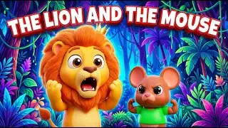 The Lion and the Mouse 🦁🐭 Kids Songs & Nursery Rhymes | Spanish Learning for Kids