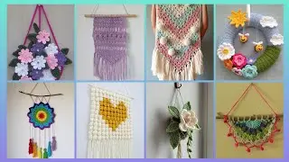 Wonderful gorgeous Outclass handmade crochet pattern of wall hanging  designs ideas