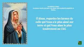 Chapelet des larmes de sang de Marie  VENDREDI 26 DECEMBRE 2025